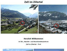 Tablet Screenshot of mair-zillertal.at